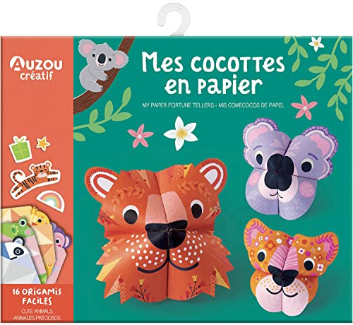 Ma pochette d'artiste - mes cocottes en papier