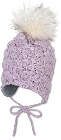 Sterntaler Baby Mädchen Strickmütze Baby Strickmütze mit Pompom