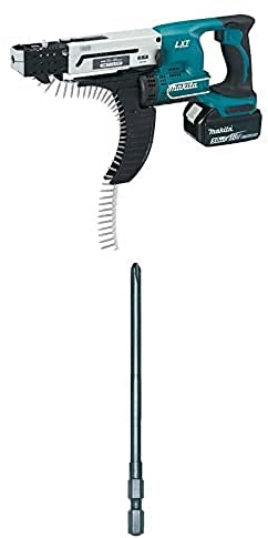 Makita DFR550RTJ Akku-Magazinschrauber 25-55 mm 18V / 5,0 Ah, 2 Akkus + Ladegerät im MAKPAC + PH Bit 2x157 5mm