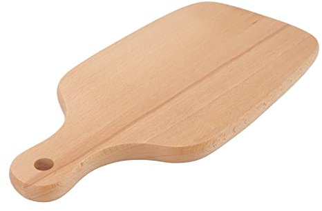 Planche à Découper En Bois, Planche De Service En Bois Planche à Charcuterie Avec Plateau De Service à Poignée Pour Pain Et Fromage, 15,4 X 7,1 Pouces