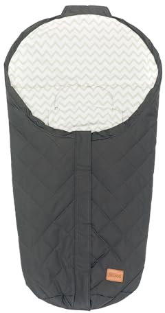 Fillikid Sommerfußsack Light Small 80x40 cm - Fußsack Gruppe 0+ für Babyschale, Kinderwagenwanne, Tragetasche - Kinder Fußsack ab Geburt - Für 3-Punkt- und 5-Punkt-Gurt