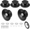 Avesteir 5 Pzs perilla para tapa de cacerola, perillas tapadera olla de baquelita, Pomos tapa cazuela Anti Calor, pomo tapa sarten universal, pot lid handle, con Tornillos, para utensilios de cocina
