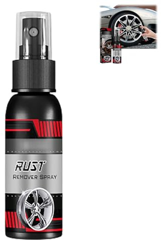 ChangTsing 30/100ml Spray óxido Multiusos, óxido Coche, Spray eliminador instantáneo óxido, Spray desoxidante inhibidor antioxidante, Limpiador Ruedas y neumáticos
