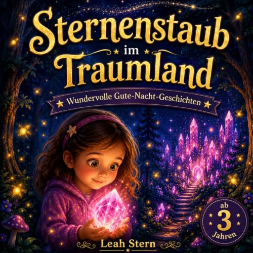 Sternenstaub im Traumland: Wundervolle Gute Nacht Geschichten ab 3 Jahren - Ein Märchenbuch zum Vorlesen & Kuscheln für Jungen und Mädchen