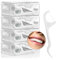 COM-FOUR® 200x palitos de hilo dental - soporte para hilo dental - palito interdental con hilo dental y palillos en el dispensador - cuidado dental de viaje - hilo dental sin cera (200 palos)