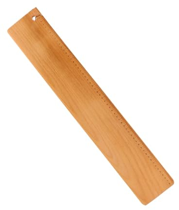 Colcolo Planche à retourner en bois pour baguettes, facile à utiliser, ustensiles de cuisine durables, plateau mobile, plaque de transfert pour français, 58x12x0.5cm