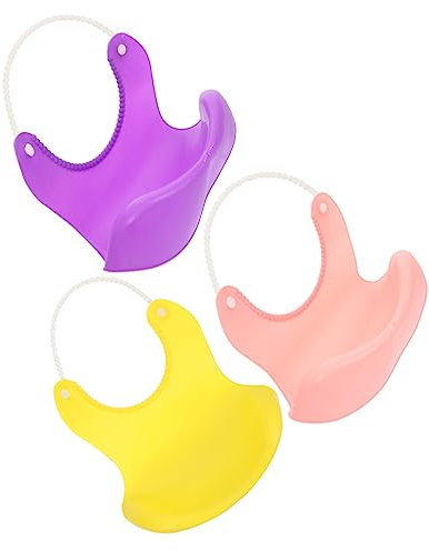 ibasenice Infant Speichel Lätzchen 6 Pcs Baby Lätzchen Keine Waschen Wiederverwendbare Komfortable Wächst Baby
