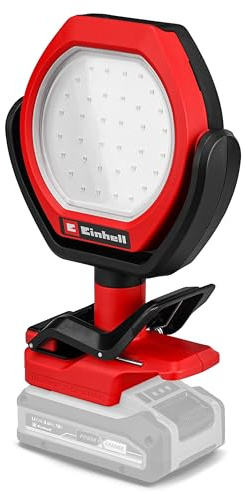 Einhell Lampe d’extérieur sans fil GC-OL 18/1500 Li-Solo | PXC | 18 V | 1500 lm | 7000 K | portée 4 m | tête orientable et rotative | 3 niveaux de luminosité | sans batterie