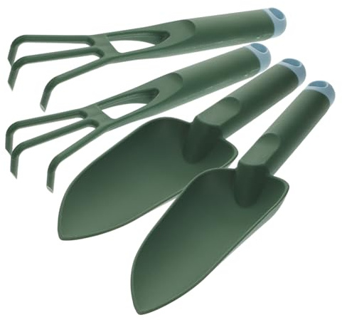 Gatuida 2ensembles Lot de Outils De Jardinage Plastique avec Poignées Ergonomiques pour Plantes Intérieur Et Fleurs Pot