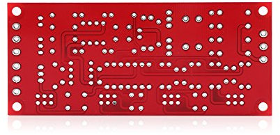 FTVOGUE NE5532 Amplifier Board, HIFI Preamp Board Kits for Equipment, 10 Times Preamp for Bass, Treble, Alto Control, NE5532 12V Supply Voltage with AC 12V Supply, Double (Scattered parts knob)