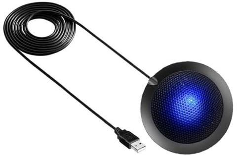 Microfono Portatile USB Per Computer Microfono Da Tavolo A Condensatore Omnidirezionale Webinar E Videoconferenze In Ufficio Domestico Videoconferenze Giochi Chat