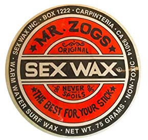 Sex Wax Herren Surfzubehör Original red warm