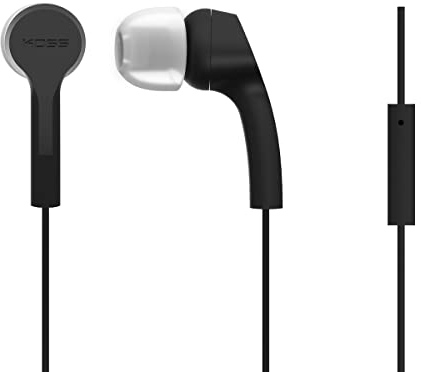 Koss KEB 9i In Ear Headphone for iPhone/iPad/iPod/MP3 Players/Samsung/Smartphones - Black