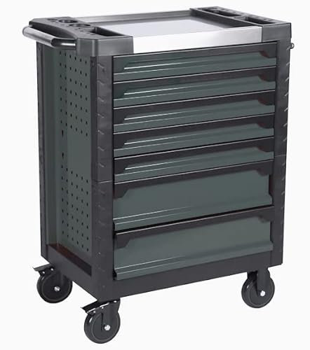 JOMAFA CARRO DE HERRAMIENTAS, 7 CAJONES CON RUEDAS PROFESIONAL GRANDE | 990 x 770 x 465 mm
