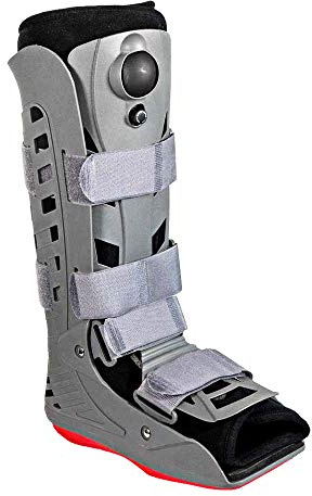 ManaMed Royal Boot Air Tall CAM Boot - Medium | Orthopedic Walking Boot for Sprained Ankle with Air Pump & Traction | Foot Brace for Injured Foot, Ankle Sprain, Broken Toe & Post Surgery