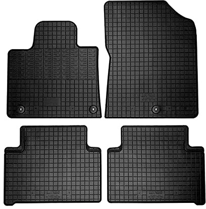 CIKCar Satz Gummimatten passgenau | kompatibel mit Kia Sorento IV (MQ4) 2020- exkl. Hybrid (4-teilig + Montagesystem)