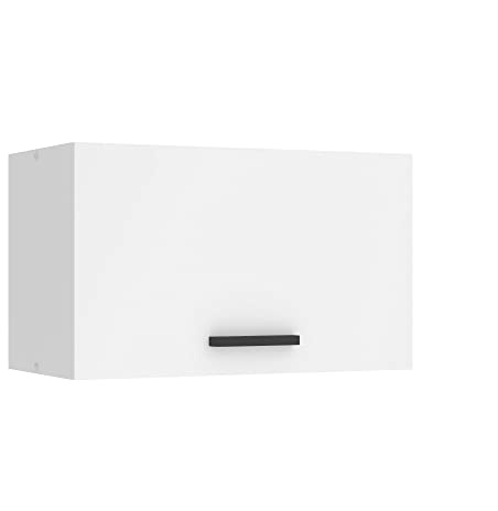 Belini Hängeschrank Küche SGP 60 cm, mit 1 Tür, Weiß matt | Küchenschränke, Oberschrank, Küchenhängeschränke, Wandschrank Hängend