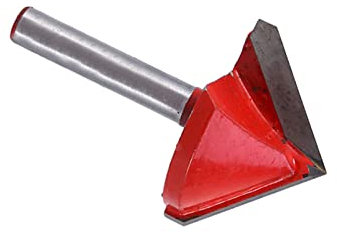 fraise defonceuse 45 degré- Shank Router Bit Gravure V Shape Groove Woodwork Cutter Garniture Chanfrein Bit V Rainure Cutter 90 Degrés Plaques de Plâtre