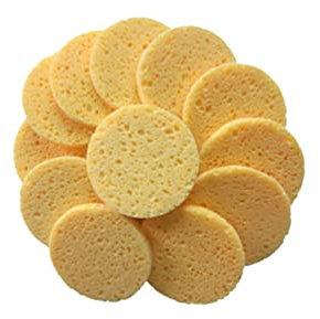minkissy Sanfter Gesichtsreinigungsschwamm 20 Pads Zum Entfernen Von Make-up Und Zur Hautaufhellung