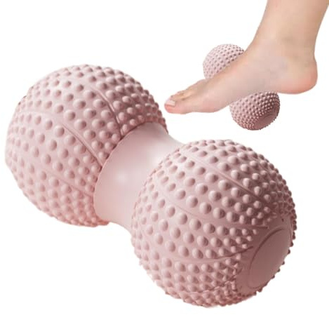 Samuliy Tiefengewebsmassageball, Muskelrollerball - Tiefengewebsmassageball | Rollenmassagegerät, Nacken-Faszienrolle, Triggerpunktball für die Tiefengewebe-Muskelmassage, myofasziale Entspannung