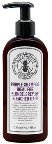 Captain Fawcett - Shampoo viola - Bianco Classico