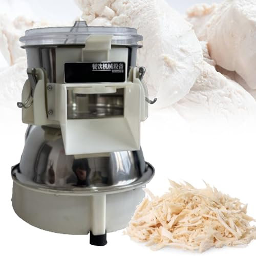 VNATWGOO Tritatutto per Petto di Pollo da 110 kg/H, Tritatutto Elettrico Professionale da 180 W con Struttura in Acciaio Inossidabile