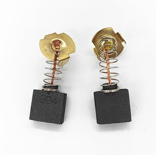 1 par de escobillas de carbón CB-204 para Makita GA9020, GA9020KD, GA5010, GA5030, GA5040-7 x 16 x 17 mm