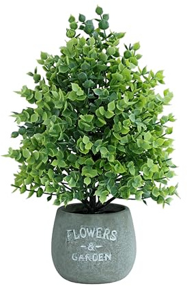 30CM Fake Plants with Pot Eucalyptus Artificial Plants for Bathroom Decor
