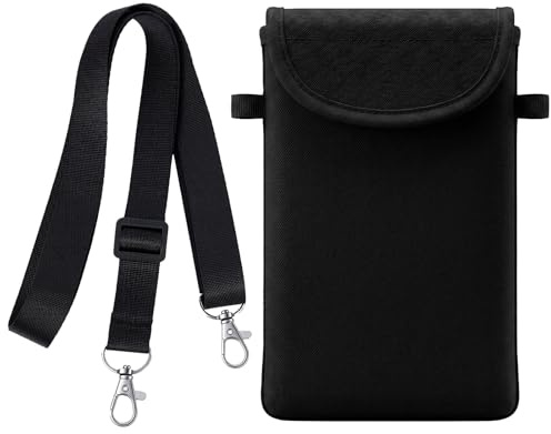 SULIKJHUI 1 chaussette noire STK pour téléphone portable | Combinaison de tissu métallique, étui pour téléphone portable
