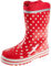 Playshoes Stivali di Gomma Unisex - Bambini e ragazzi, Rosso (Punti Rossi), 26/27 EU