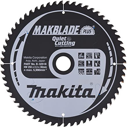 Makita Makblade Saegeblatt, 255 x 30 mm, 60Z, B-32518