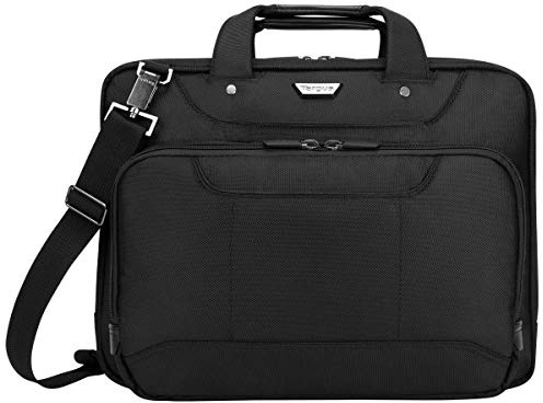 Targus Corporate Traveler Checkpoint-Friendly Traveler Laptop Case for 14-Inch Laptop, Black (CUCT02UA14S)