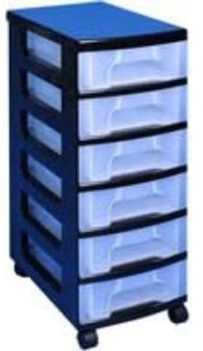 Really Useful Tower 6x7 Lit Drawers - Black