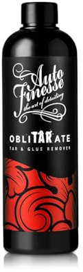 Auto Finesse Oblitarate Tar & Glue Remover 500ml | Powerful Car Decontamination | Safe for Paint, Glass & Wheels | Professional Detailing Supplies UK