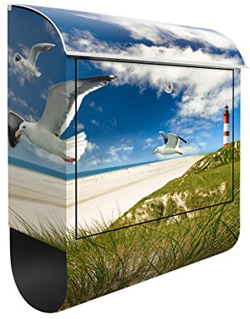 Briefkasten mit Zeitungsrolle Dune Breeze 46cm x 39cm