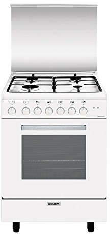 Glem A654MX6 Piano cottura Gas A Bianco cucina