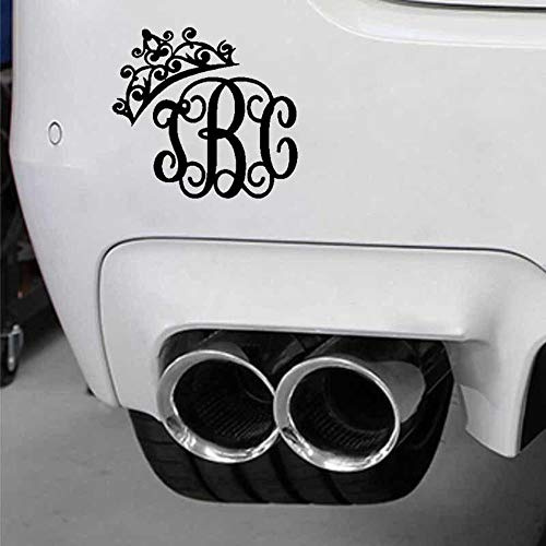 Princess Crown Tattoo Style Fun Window Bumper Sticker Vinyl Decal 16CM x 10.8CM