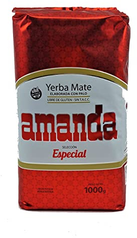 Yerba Mate Amanda Seleccion Especial - Té mate de Argentina, 1000 g