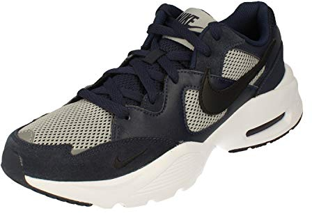 Nike Air Max Fusion Herren Running Trainers CJ1670 Sneakers Schuhe (UK 8 US 9 EU 42.5, Obsidian Black Grey 400)