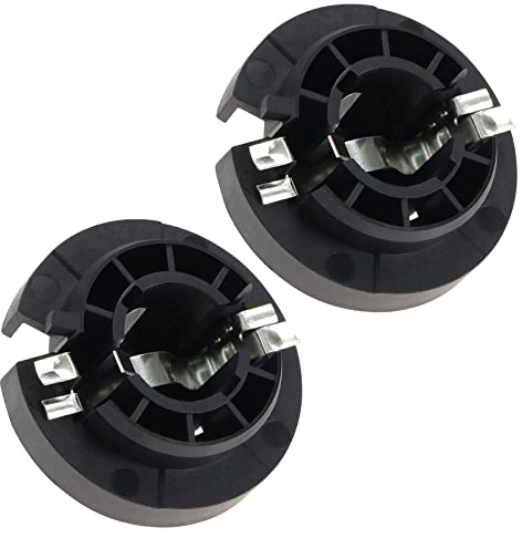 VGOL 2 Stück Blinker-Lampenfassung Ersatz 63212756177 kompatibel mit Mini R56 R57 R58 R59 R61 Rücklicht Leuchtmittel schwarz