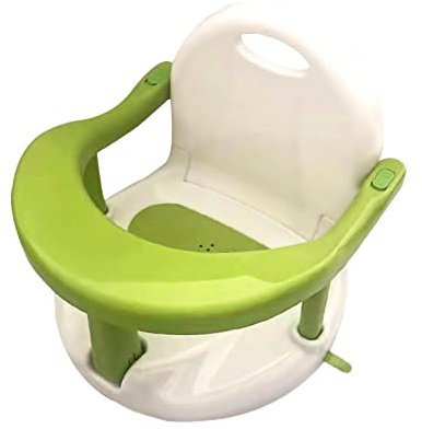 Baby-Badewannensitz -Badesitz Baby-Badestuhl Baby-Badewannensitz Baby-Badestuhl zum Aufsitzen Rückenlehne unterstützen Babywanne für Babys ab 6 Monaten
