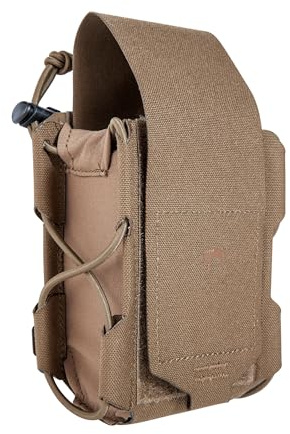 Tasmanian Tiger TT Universal Pouch M Universal-Tasche für Magazine, GPS, Funkgeräte, Trinkflaschen; Molle-System, Bungee Cord, Deckel höhenverstellbar und abnehmbar