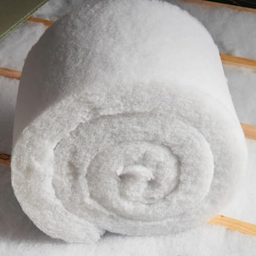 High Loft™ ECO-Thermal Building Construction Loft Insulation Roll - Itch Free & None Toxin - Sustainable & Eco Alternative to Glass Wool Insulation (8 Metre x W200 mm x T50mm)