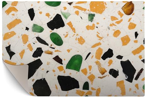 murando - Tapis Vinyle de Décoration Moderne Mosaïque 120x80 cm | Tapis PVC, Grand Antidérapant, Salon, Chambre, Cuisine, Salle de Bain, Doux, Luxueux, Décoratif, Résistant à l'Eau, Durable