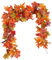Artificial Autumn Maple Leaves Decor,5.7 Ft Hanging Vine Garland with Hooks for Weddings, Room Decor,Events, Art Scrapbooking and Thanksgiving Day Decorations