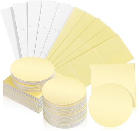 Artibetter 60pcs Double Sided Tape for Mounting Removable Adhesive Pads for Various for Crafts Home Repairs More Easy to Use Abundant Quantity Versatile