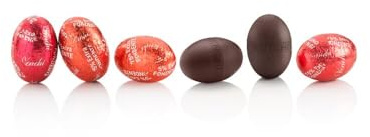 Venchi - Huevos de Chocolate, 1 Kg, 75% Sabor Chocolate Extra Negro, Sin Gluten, Vegano, Colección Pascua, Idea de Regalo