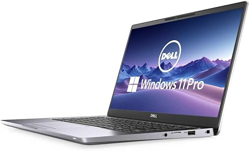 Dell Latitude 7400 Laptop Professional, 14 Pollici FHD (1920 x 1080), Intel Core i5-8365U, 16 GB di RAM, 512 GB SSD, CAM, tastiera americana QWERTY, Windows 11 Pro (ricondizionato)