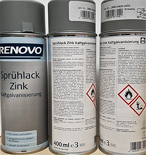 Sprühlack Zink - Kaltgalvanisierung