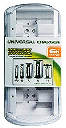 Table charger for batteries Micro, Mignon, Baby, Mono, 9 V block